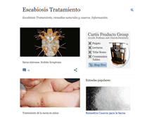 Tablet Screenshot of escabiosistratamiento.com